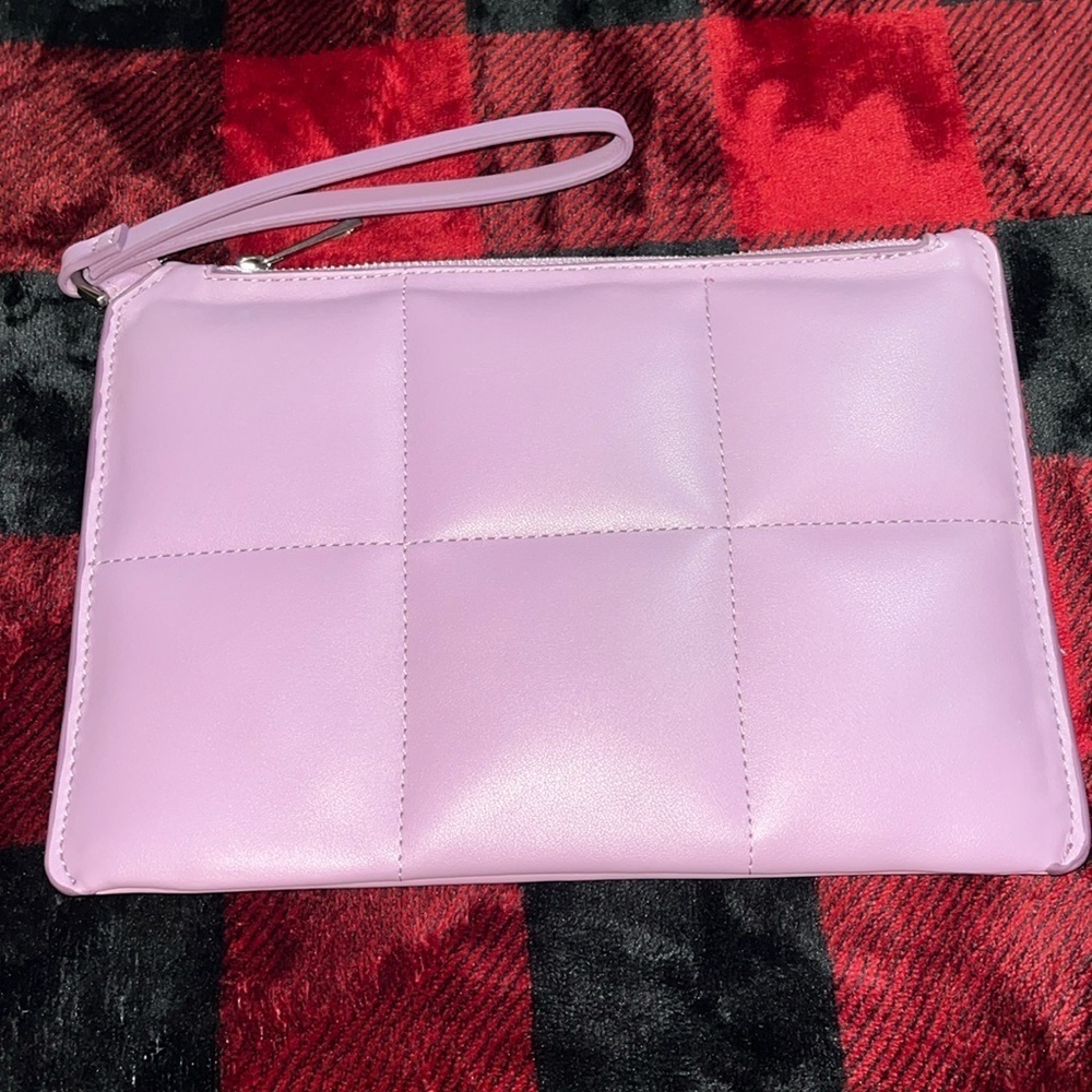 NWOT a. new day Wristlet/Clutch Pouch, Purple